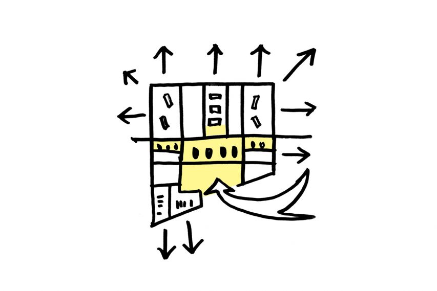 diagram technische school bekkering adams architect